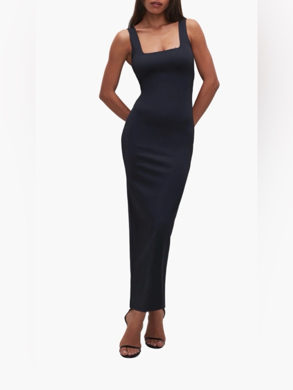 Good American $119 Sculpting Modern Tank Maxi Dress